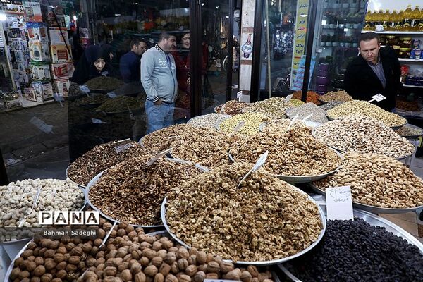 خرید شب یلدا دربازار شهرستانی
