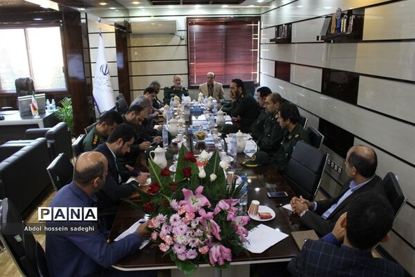 جلسه ستاد هماهنگی و پشتیبانی بسیج دانش‌آموزی استان بوشهر