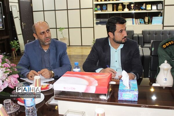 جلسه ستاد هماهنگی و پشتیبانی بسیج دانش‌آموزی استان بوشهر