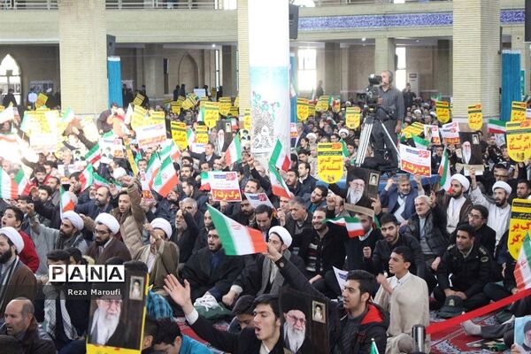 اجتماع بزرگ مردمی بزرگداشت حماسه 9 دی  در ارومیه
