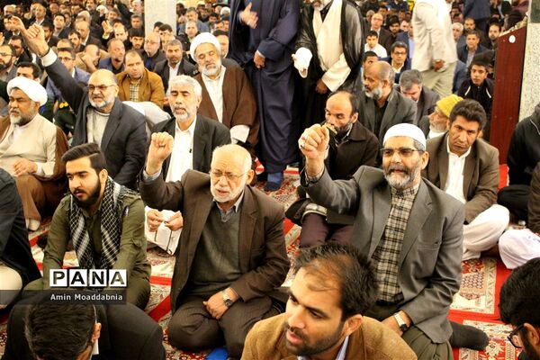 اجتماع بزرگ مردمی بزرگداشت حماسه 9 دی در سیستان و بلوچستان