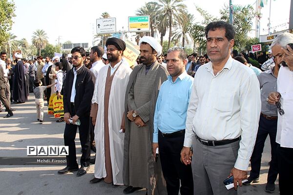 تجمع فرهنگیان استان به‌مناسبت یوم الله  ۹ دی