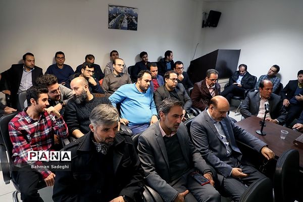 مراسم تکریم و تودیع قائم‌ مقام سازمان دانش‌آموزی