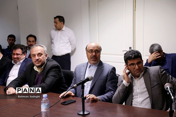 مراسم تکریم و تودیع قائم‌ مقام سازمان دانش‌آموزی