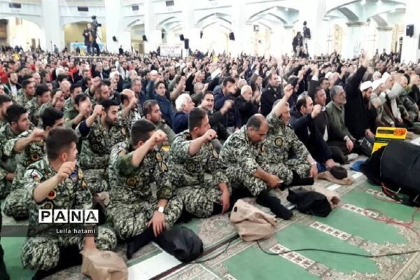 تجمع بزرگ مردم تبریز به مناسبت گرامیداشت حماسه ۹ دی