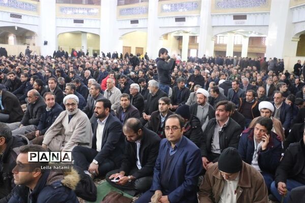 تجمع بزرگ مردم تبریز به مناسبت گرامیداشت حماسه ۹ دی