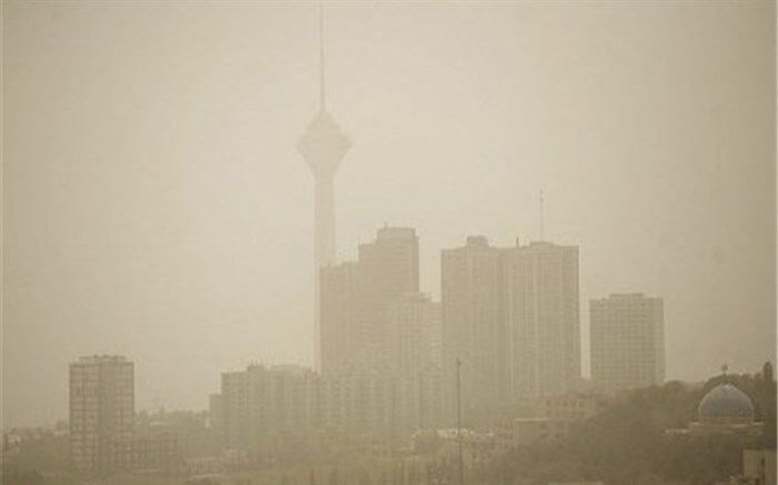 افزایش غلظت ذرات معلق در برخی مناطق تهران