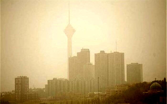 افزایش غلظت ذرات معلق در برخی مناطق تهران