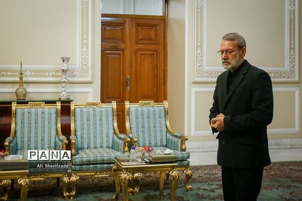 دیدار وزیر امور خارجه قطر با رئیس مجلس