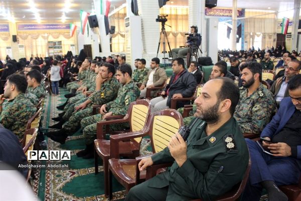 بزرگداشت شهادت سردار سپهبد حاج قاسم سلیمانی و اجلاسیه شهدای رسانه جنوب کشوردر بوشهر
