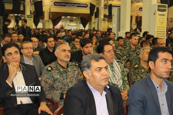 بزرگداشت شهادت سردار سپهبد حاج قاسم سلیمانی و اجلاسیه شهدای رسانه جنوب کشوردر بوشهر