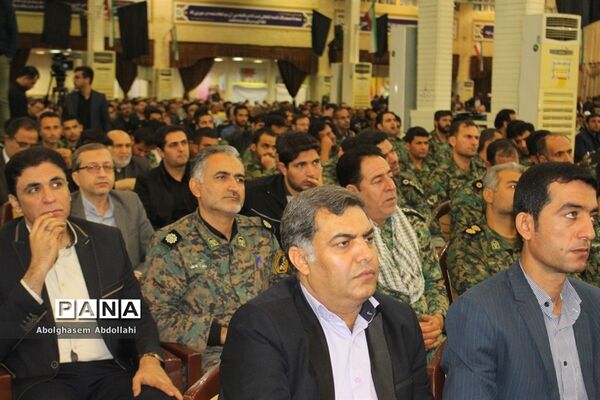 بزرگداشت شهادت سردار سپهبد حاج قاسم سلیمانی و اجلاسیه شهدای رسانه جنوب کشوردر بوشهر
