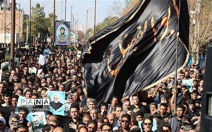 میزبانی از میهمانان مراسم تشییع پیکر پاک سردار سلیمانی
