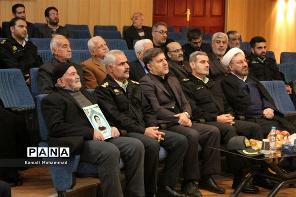آیین تکریم و معارفه فرمانده انتظامی شهرستان محلات