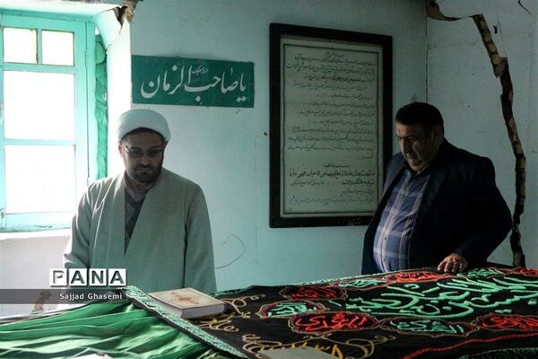 آیین کلنگ زنی احداث بنای جدید امام زاده چهارکوه شهرستان کردکوی