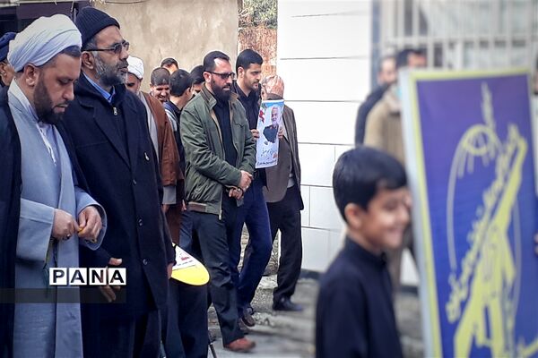 تظاهرات  پرشور مردم گلستان در پی خبر شهادت سردار قاسم سلیمانی