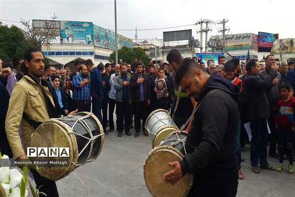 راهپیمایی ضد آمریکایی - صهیونیستی مردم شهرستان کازرون