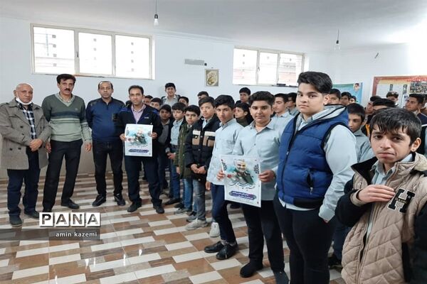 مدارس داراب در سوگ سردار دلها