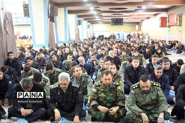 مراسم گرامیداشت شهید سپهبد قاسم سلیمانی در حسینیه ثارالله ارومیه
