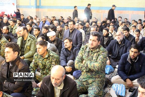 مراسم گرامیداشت شهید سپهبد قاسم سلیمانی در حسینیه ثارالله ارومیه