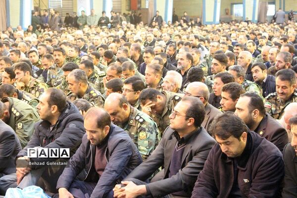 مراسم گرامیداشت شهید سپهبد قاسم سلیمانی در حسینیه ثارالله ارومیه