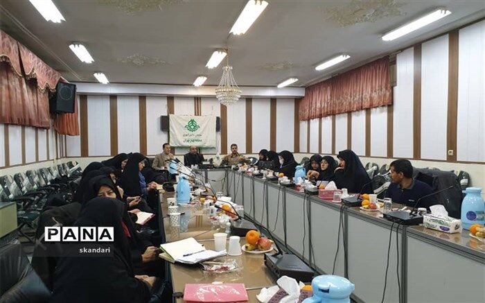 برگزاری جلسه مربیان ارشد پیشتاز سازمان دانش آموزی در منطقه چهار