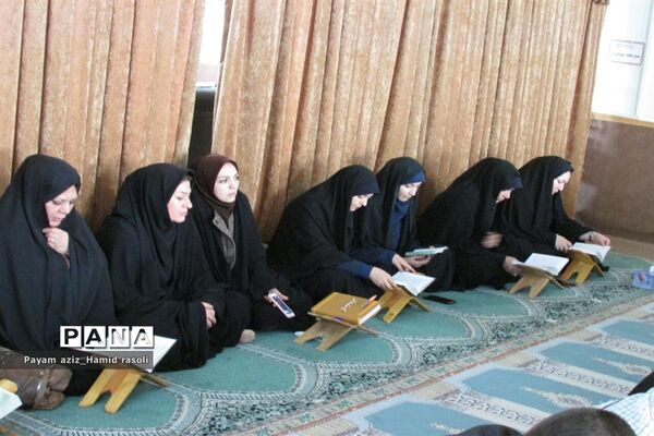 مراسم گرامیداشت یاد و خاطره سردار حاج قاسم سلیمانی در آموزش و پرورش شهرستان شاهین دژ