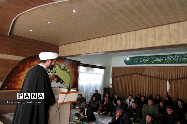 مراسم گرامیداشت یاد و خاطره سردار حاج قاسم سلیمانی در آموزش و پرورش شهرستان شاهین دژ
