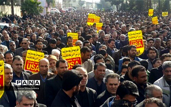 مراسم گرامیداشت سردار سپهبد شهید حاج قاسم سلیمانی در زاهدان برگزار شد