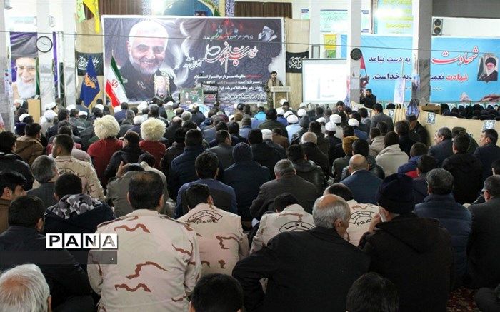 برگزاری مراسم بزرگداشت سردار شهید حاج قاسم سلیمانی