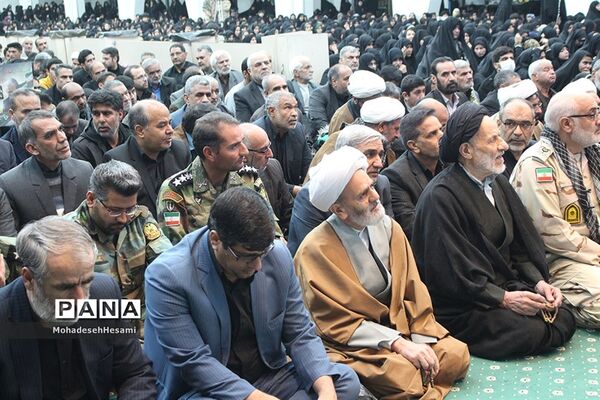 سوگواره سردار شهید حاج قاسم سلیمانی، در حسینیه جماران بیرجند