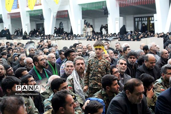 سوگواره سردار شهید حاج قاسم سلیمانی، در حسینیه جماران بیرجند