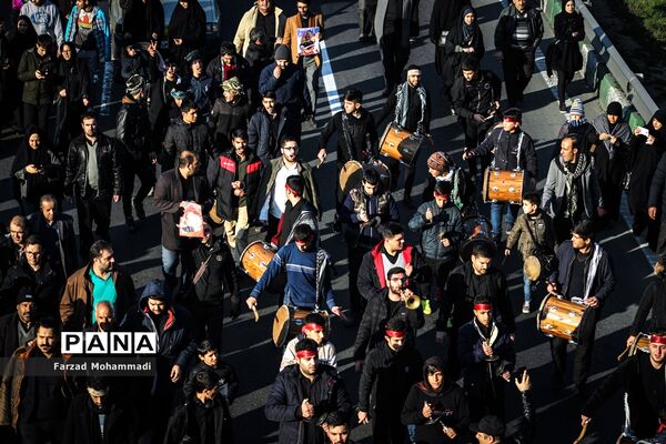 مراسم تشییع پیکر مطهرشهید حاج قاسم سلیمانی و همرزمان شهیدش در تهران