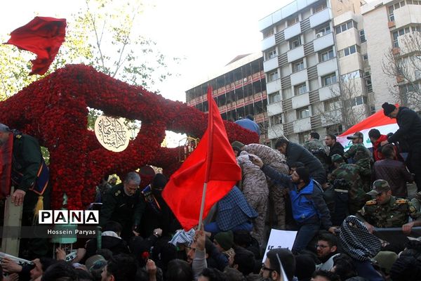 تشییع پیکر شهدای مقاومت در تهران-2
