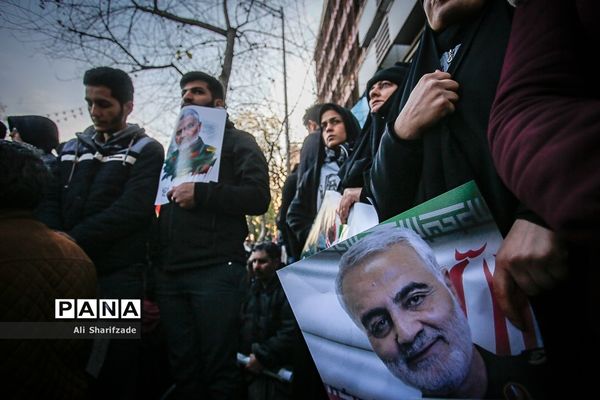 تشییع پیکر شهدای مقاومت در تهران