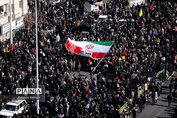 تشییع پیکر شهدای مقاومت در تهران-4