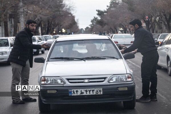 برپایی موکب «سپهبد شهید حاج قاسم سلیمانی» در ابرکوه