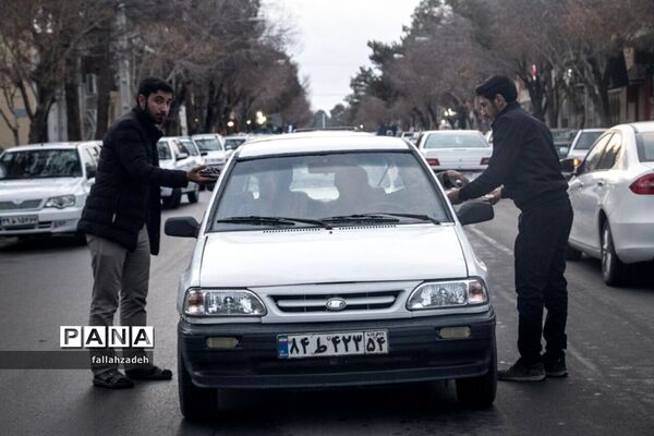برپایی موکب «سپهبد شهید حاج قاسم سلیمانی» در ابرکوه