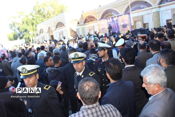 عزاداری مردم بوشهر در سوک سردار شهید قاسم سلیمانی و شهدای مقاومت