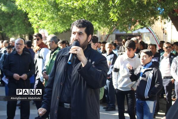 عزاداری مردم بوشهر در سوک سردار شهید قاسم سلیمانی و شهدای مقاومت