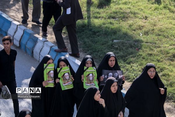 تشییع پیکر پاک شهید ابومهدی المهندس در آبادان و خرمشهر