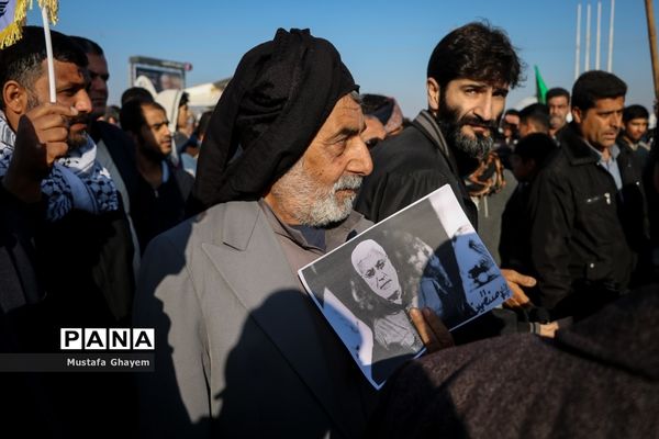 تشییع پیکر پاک شهید ابومهدی المهندس در آبادان و خرمشهر
