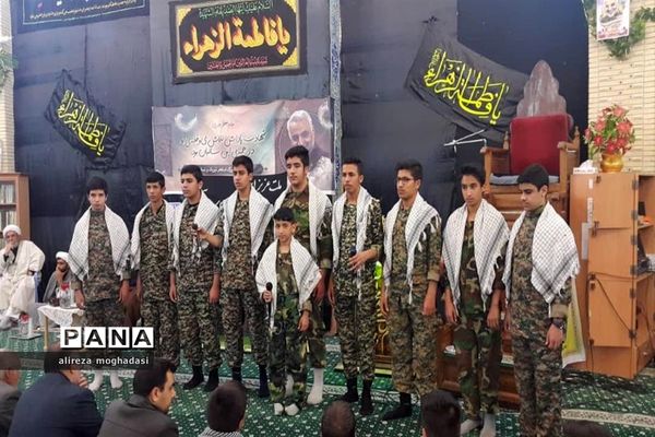 بزرگداشت شهادت سردار سپهبد پاسدار حاج قاسم سلیمانی در مساجد نی ریز