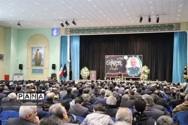 مراسم گرامیداشت شهید سپهبد سردار حاج قاسم سلیمانی