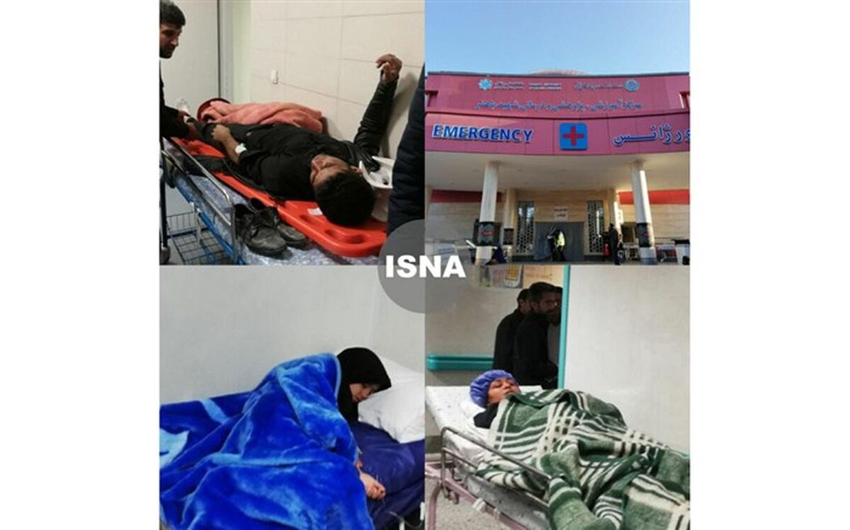 اسامی مصدومان حادثه امروز انتقال داده شده به بیمارستان شفای کرمان