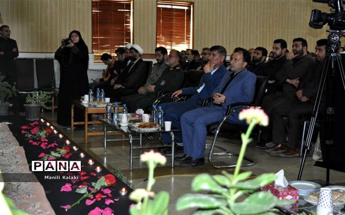 سوگواره فرهنگیان مازندران به یاد سردار سلیمانی