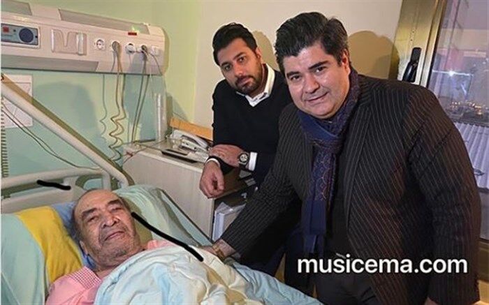 ایرج در بیمارستان بستری شد