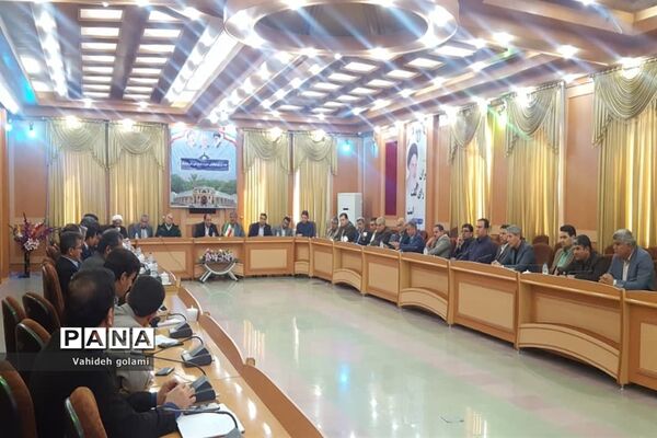 جلسه ستاد مدیریت بحران  شهرستان  دشتستان
