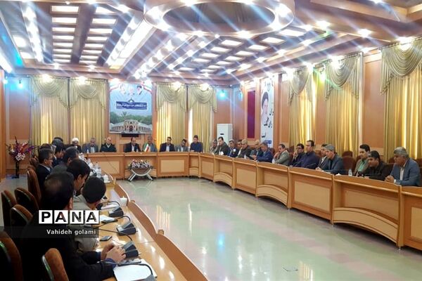 جلسه ستاد مدیریت بحران  شهرستان  دشتستان