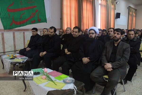 گرامیدشت فرهنگیان ناحیه 3 تبریز به مناسبت شهادت سپهبد قاسم سلیمانی